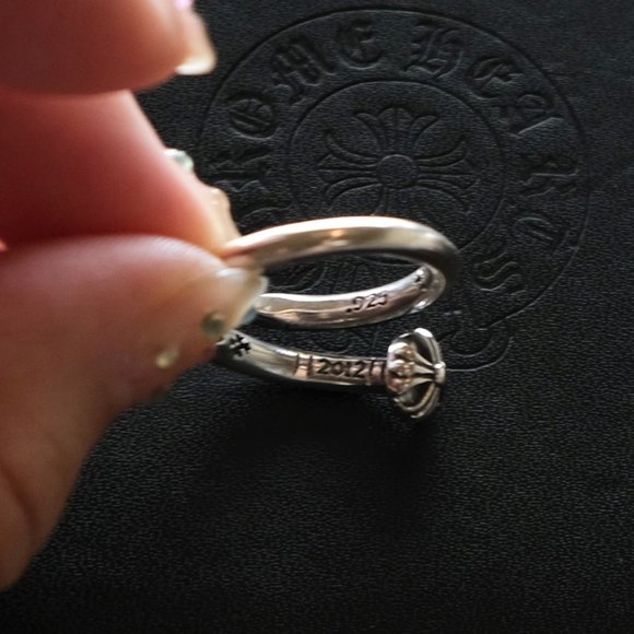 Chrome Hearts sterling Multiple Xball Ch nail ring - Picture 5 of 6